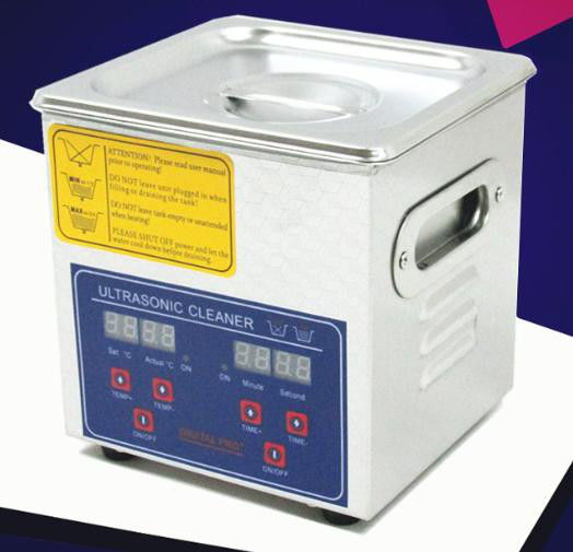 Glasses Jewelry Industrial Ultrasonic Cleaner Machine 200 500w Stainless Steel